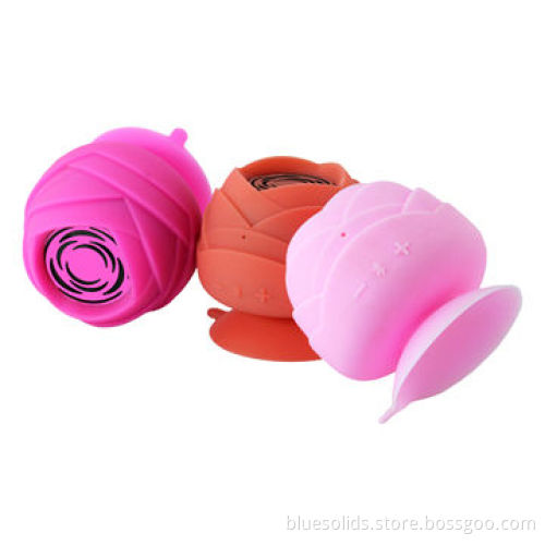 OEM Wireless Bluetooth Speaker Flower Shape with Hand Free A2DP Function Music Player